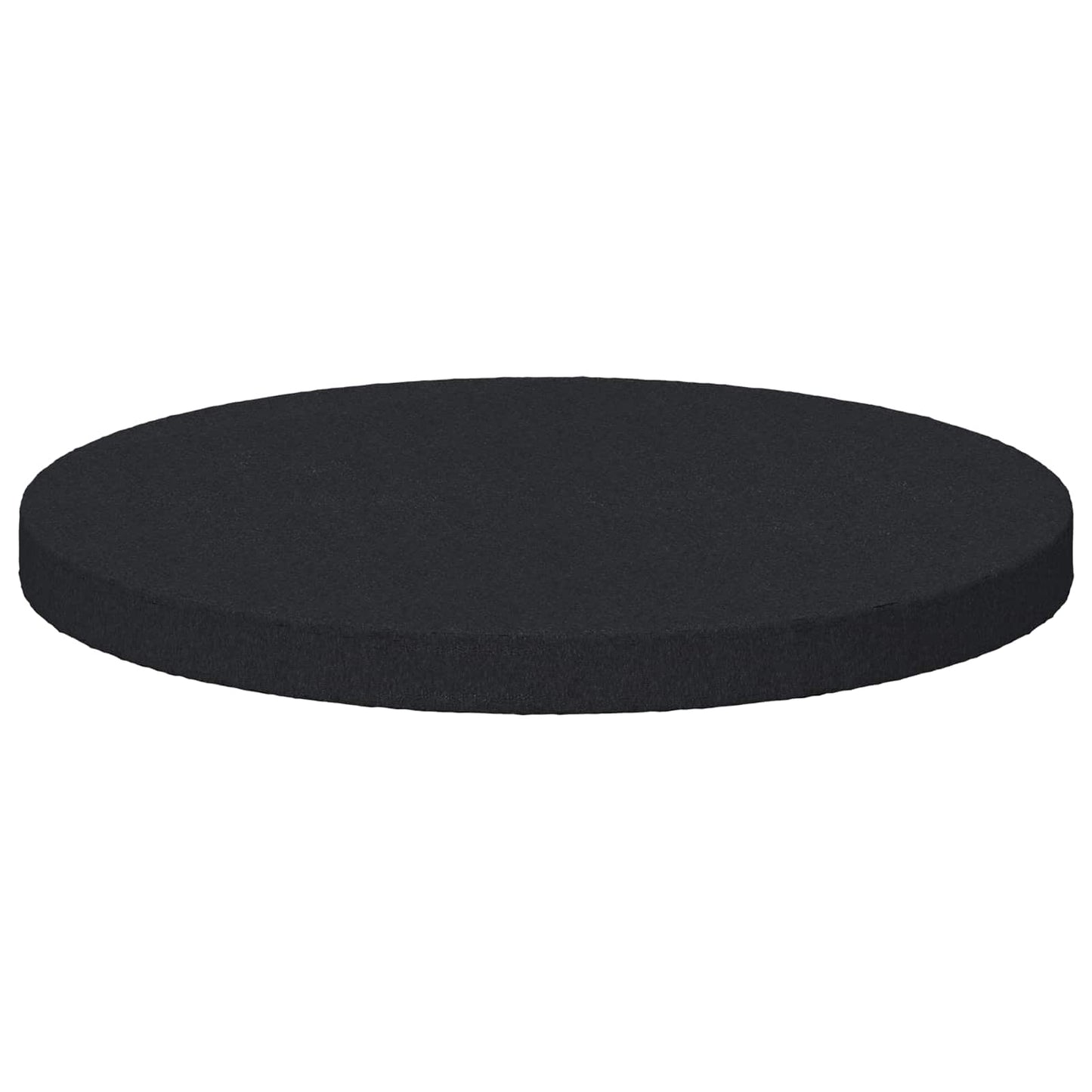 Møbelben puder 2 stk. Sort Ø 30 x 2 mm EVA