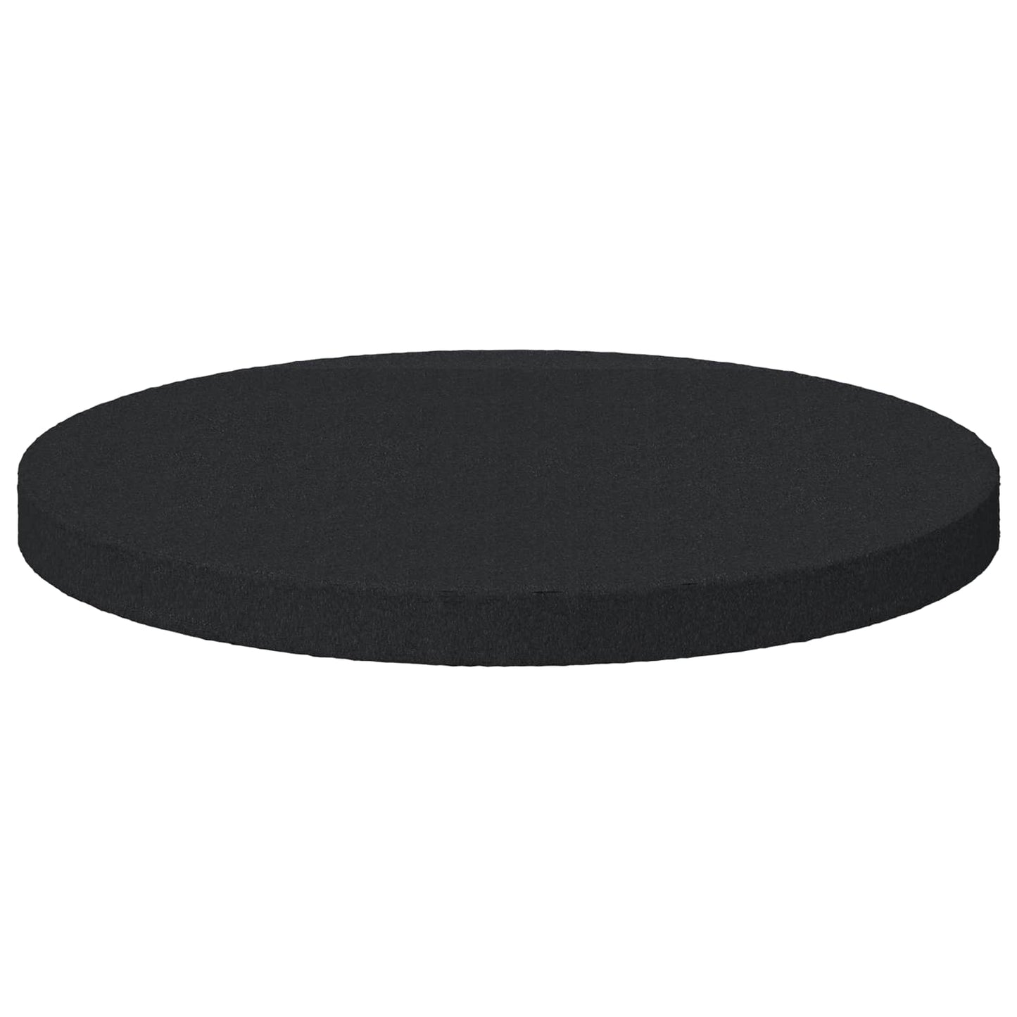 Møbelben puder 2 stk. Sort Ø 30 x 2 mm EVA
