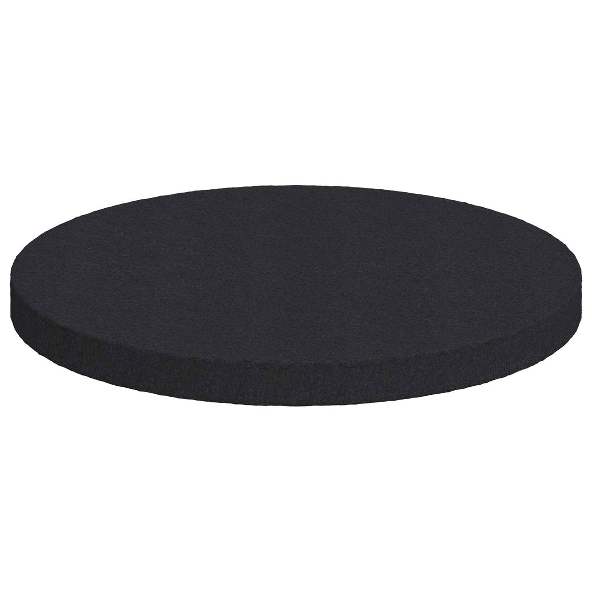 Møbelben puder 2 stk. Sort Ø 30 x 2 mm EVA