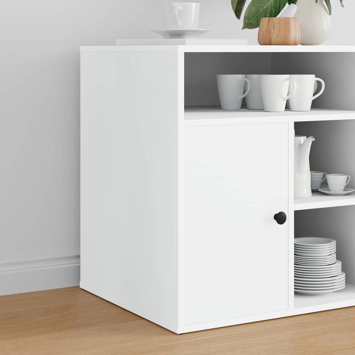 Møbelben puder 2 stk. Sort Ø 14 x 4 mm EVA