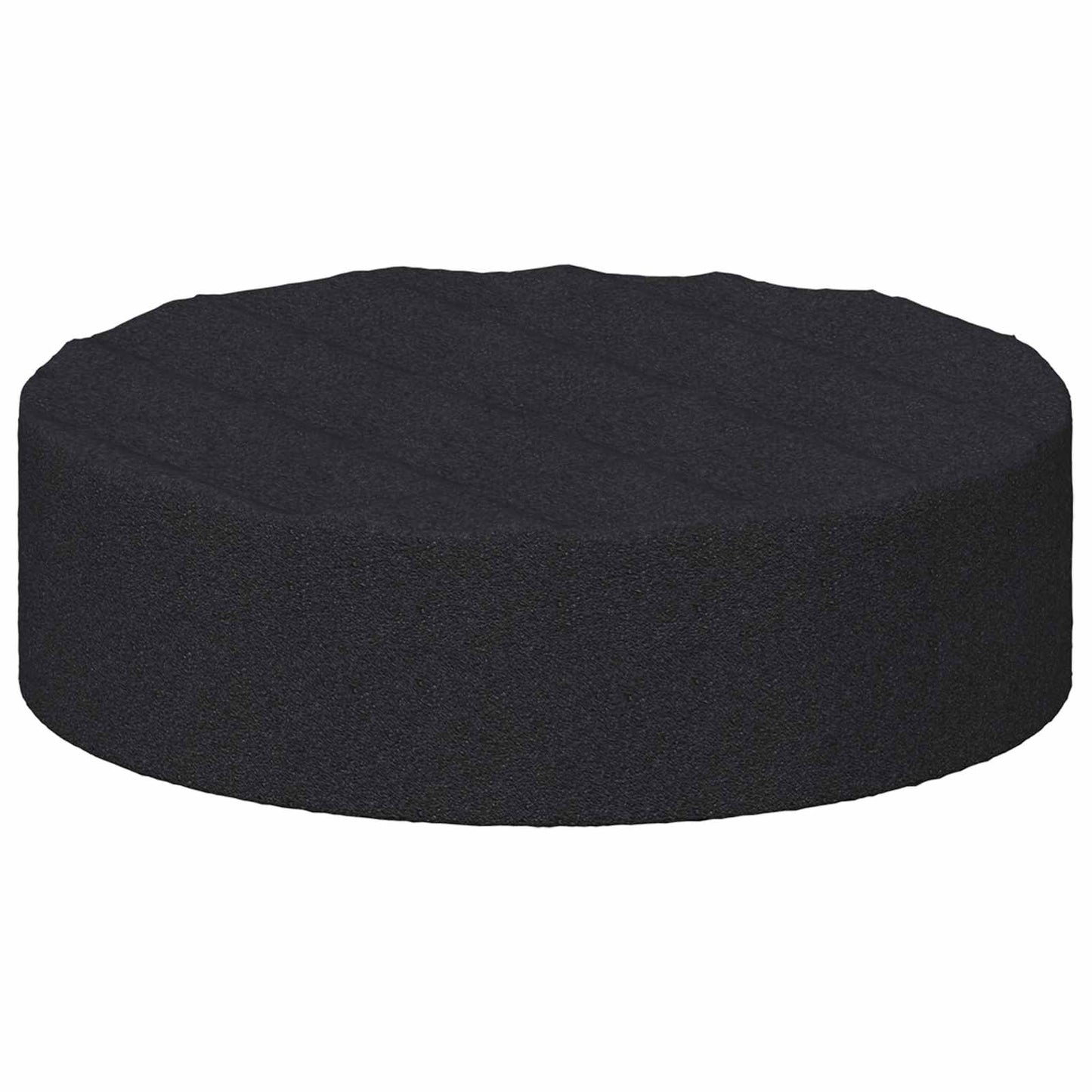 Møbelben puder 2 stk. Sort Ø 14 x 4 mm EVA