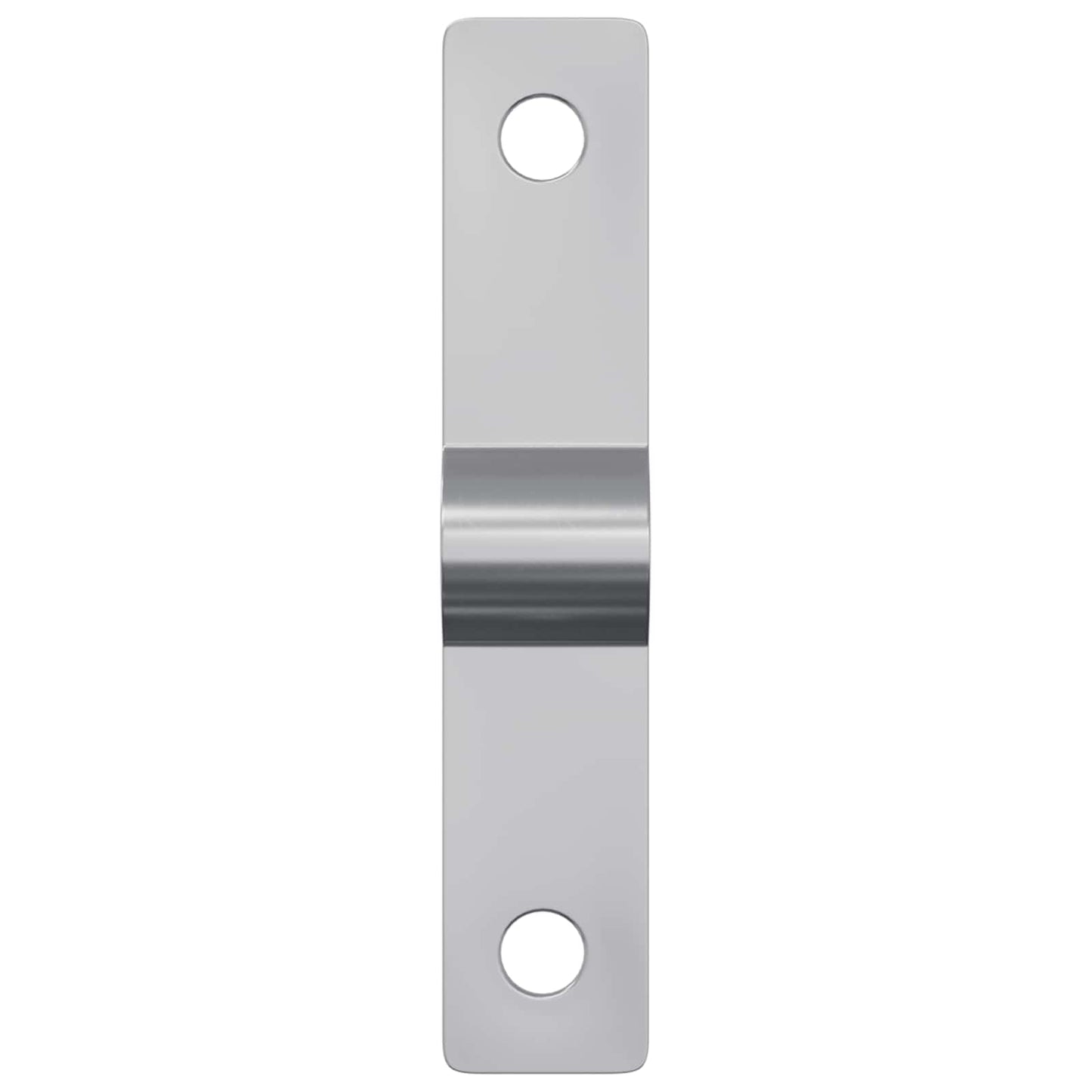 Slagplade 2 stk. Sølv 50 x 10 x 1,2 mm Jern