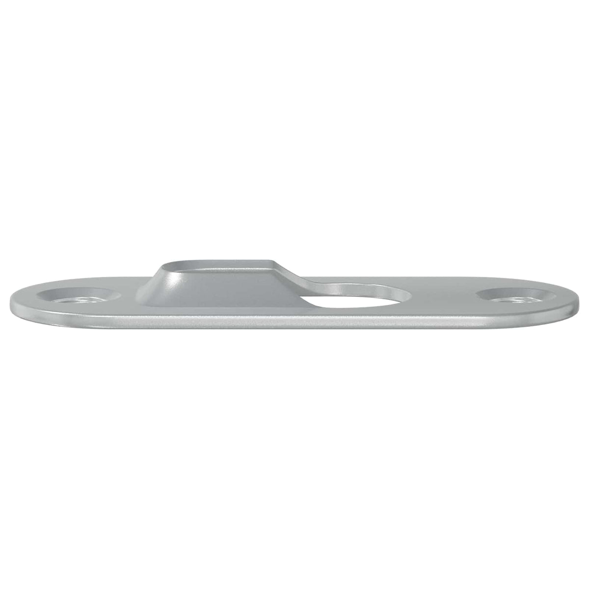 Nøglehul ophæng 2 stk. Sølv 45 x 16 x 3.5 mm Jern