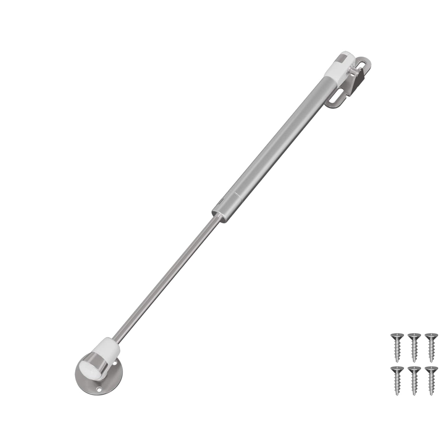 Hydraulisk gasfjeder 12 stk. Sølv 280 x 17 x 16 mm PP og jern