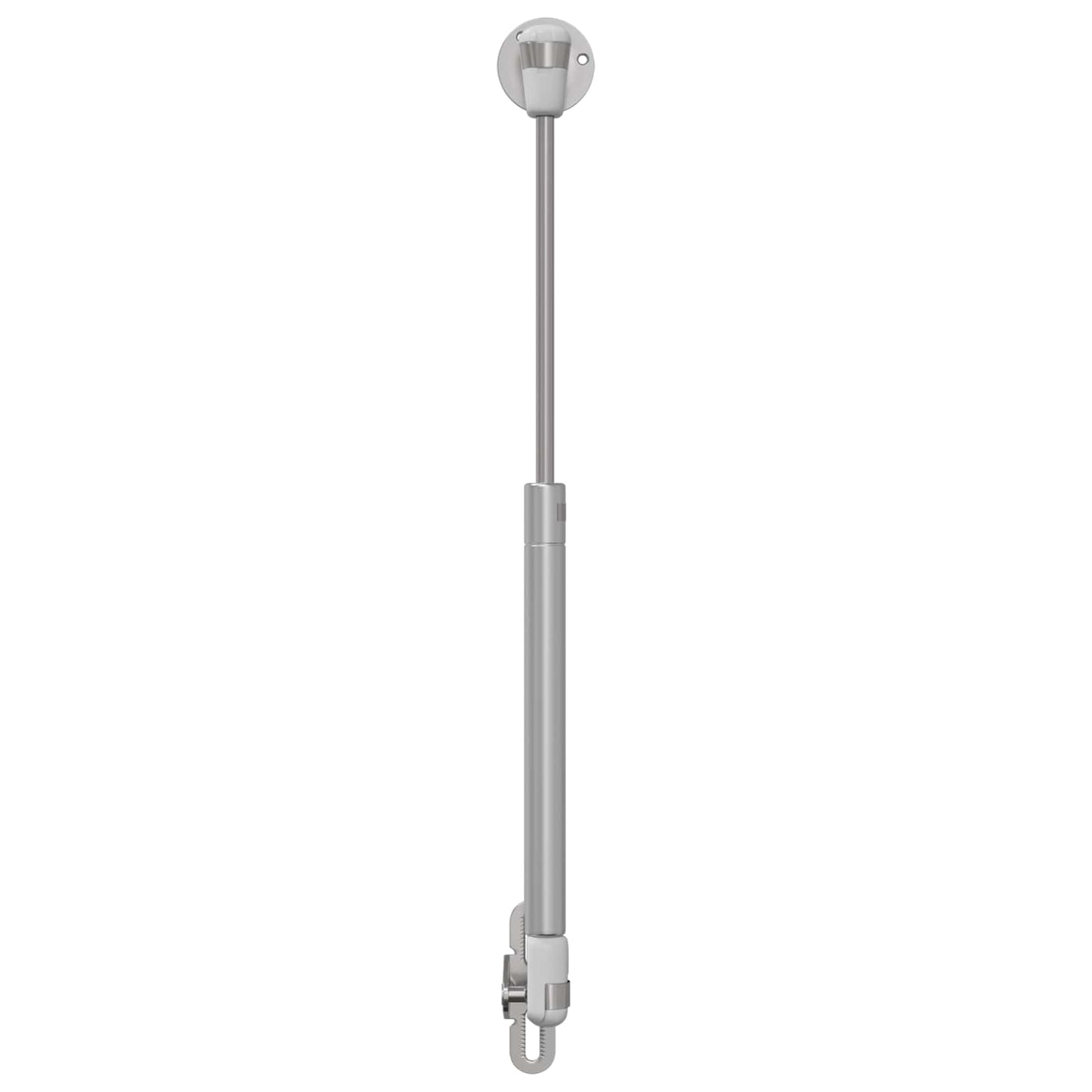Hydraulisk gasfjeder 12 stk. Sølv 280 x 17 x 16 mm PP og jern