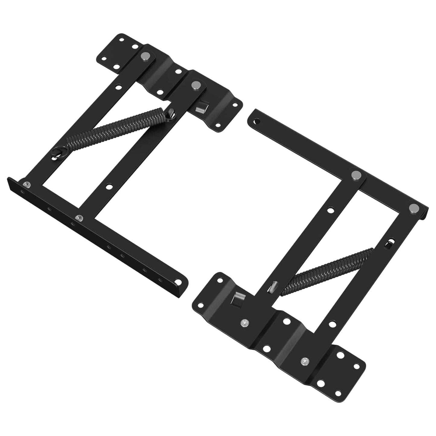 Sengehejs mekanisme 2 stk. Sort 340 x 95 x 40 mm Jern