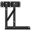 Sengehejs mekanisme 12 stk. Sort 340 x 95 x 40 mm Jern