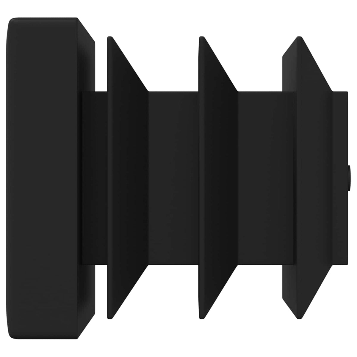 Endekapsler 10909 stk. Sort 15 x 15 x 15 mm PP