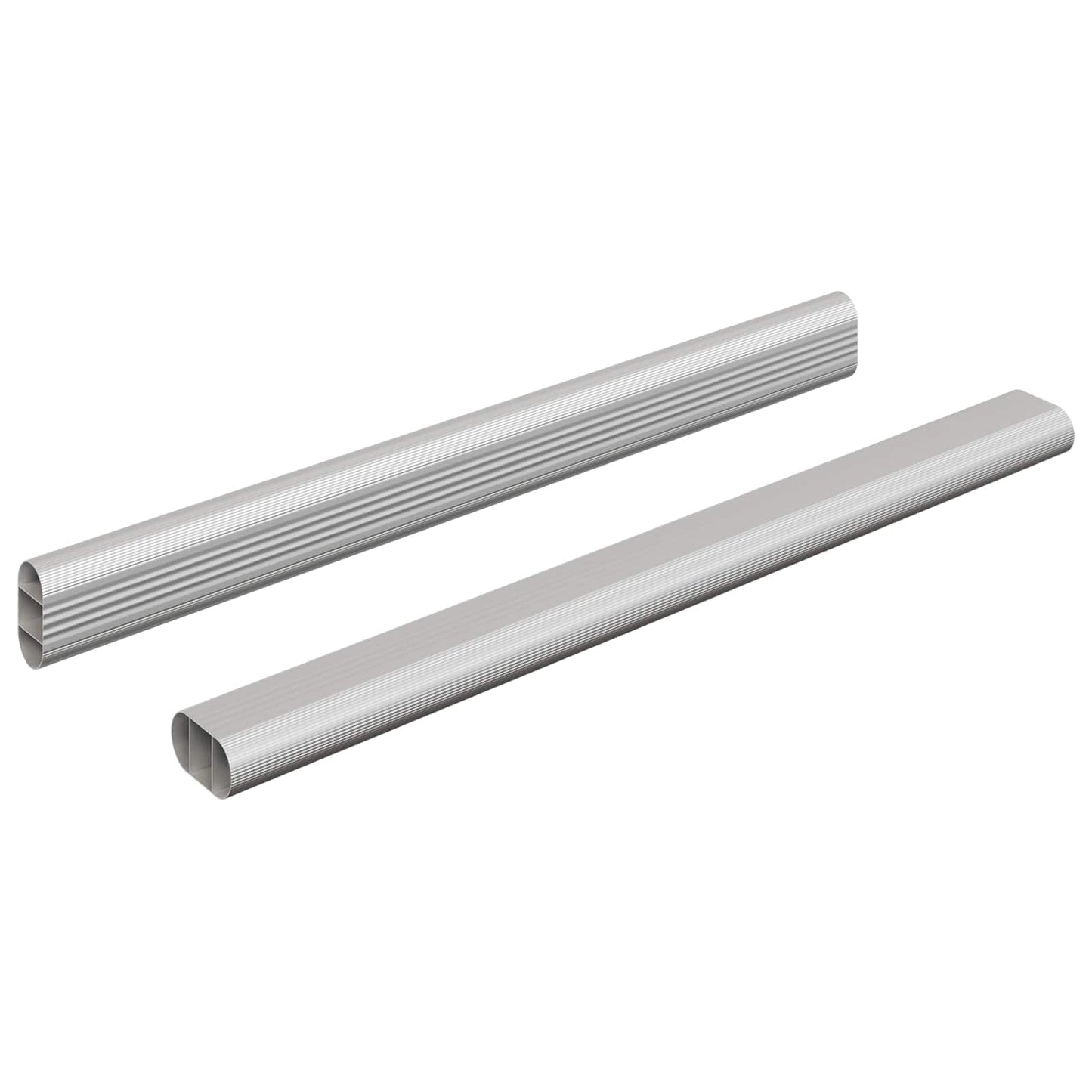 Skab Stang 2 stk. Sølv 316 x 15 x 29 mm Aluminiumlegering