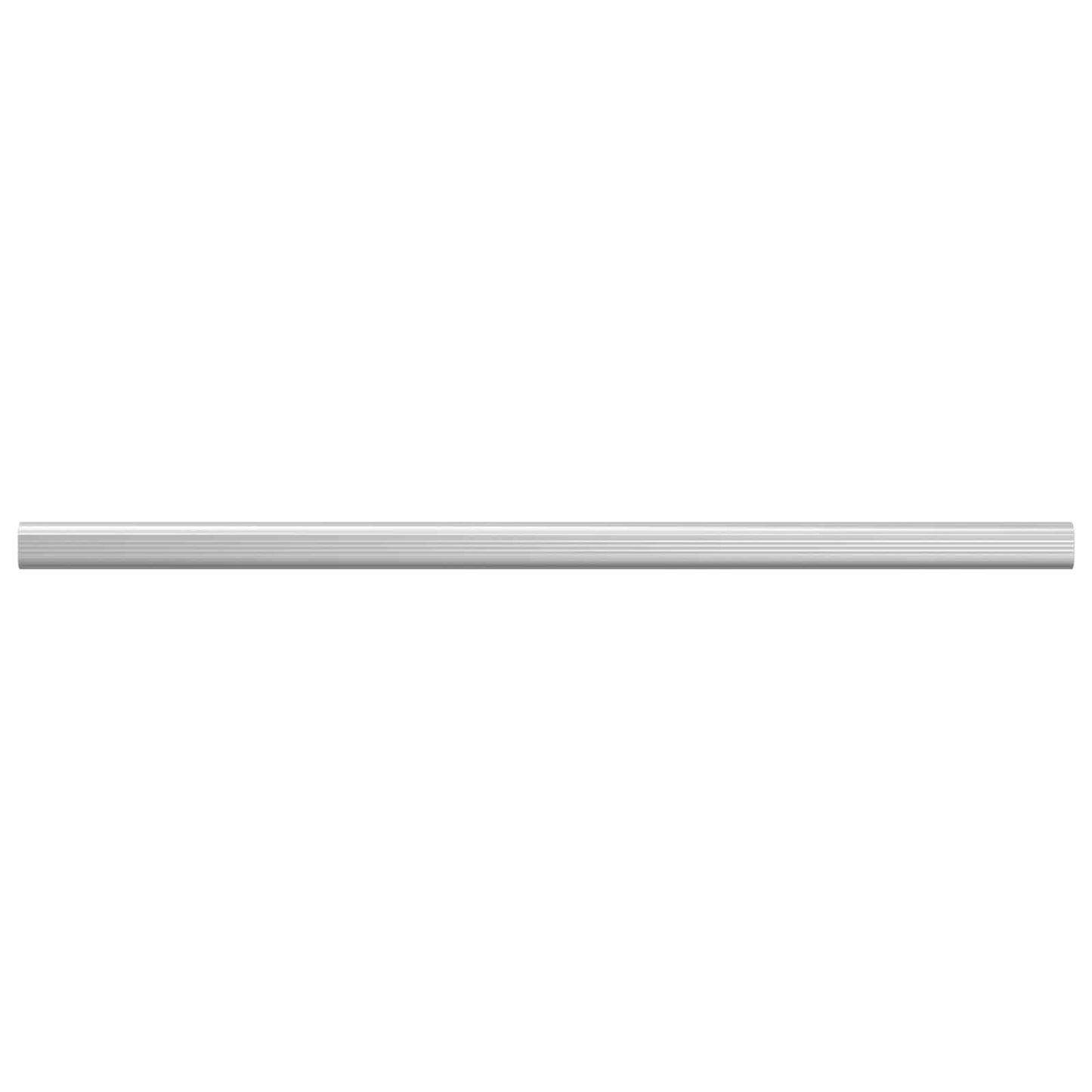 Skab Stang 12 stk. Sølv 664 x 15 x 29 mm Aluminiumlegering