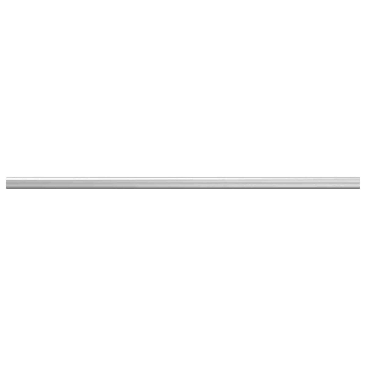 Skab Stang 12 stk. Sølv 864 x 15 x 29 mm Aluminiumlegering