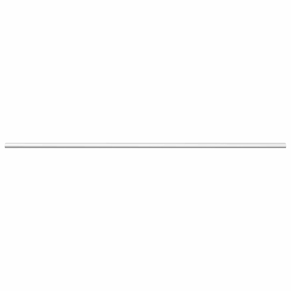Skab Stang 12 stk. Sølv 864 x 15 x 29 mm Aluminiumlegering