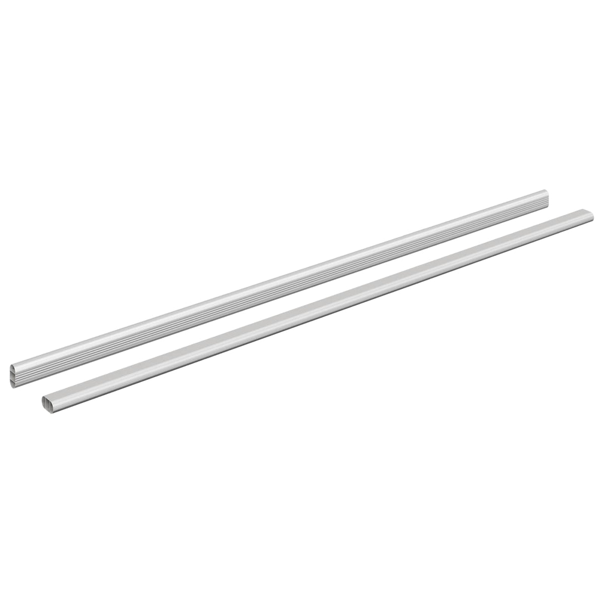 Skab Stang 2 stk. Sølv 964 x 15 x 29 mm Aluminiumlegering