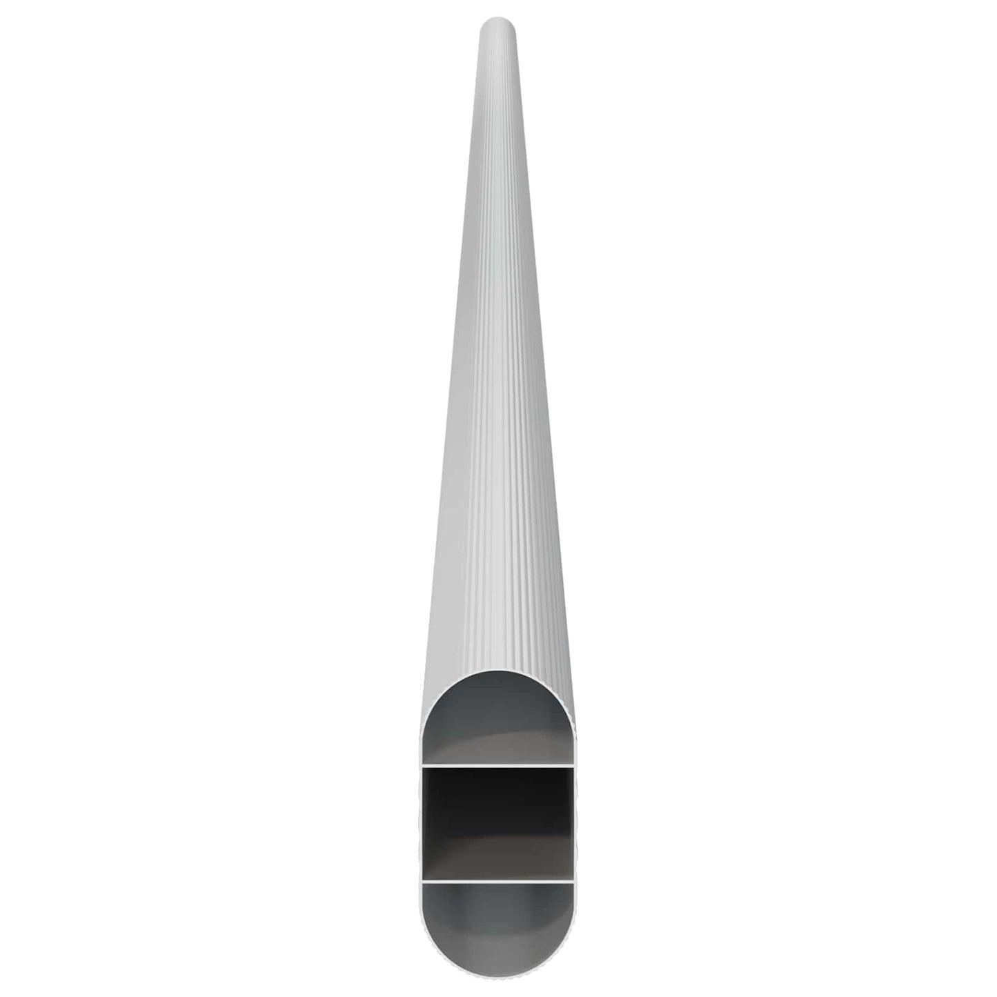 Skab Stang 12 stk. Sølv 964 x 15 x 29 mm Aluminiumlegering