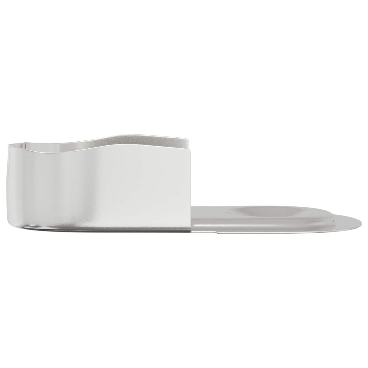 Krog til skabstang 12 stk. Hvid Zink 40 x 18 x 10 mm Jern
