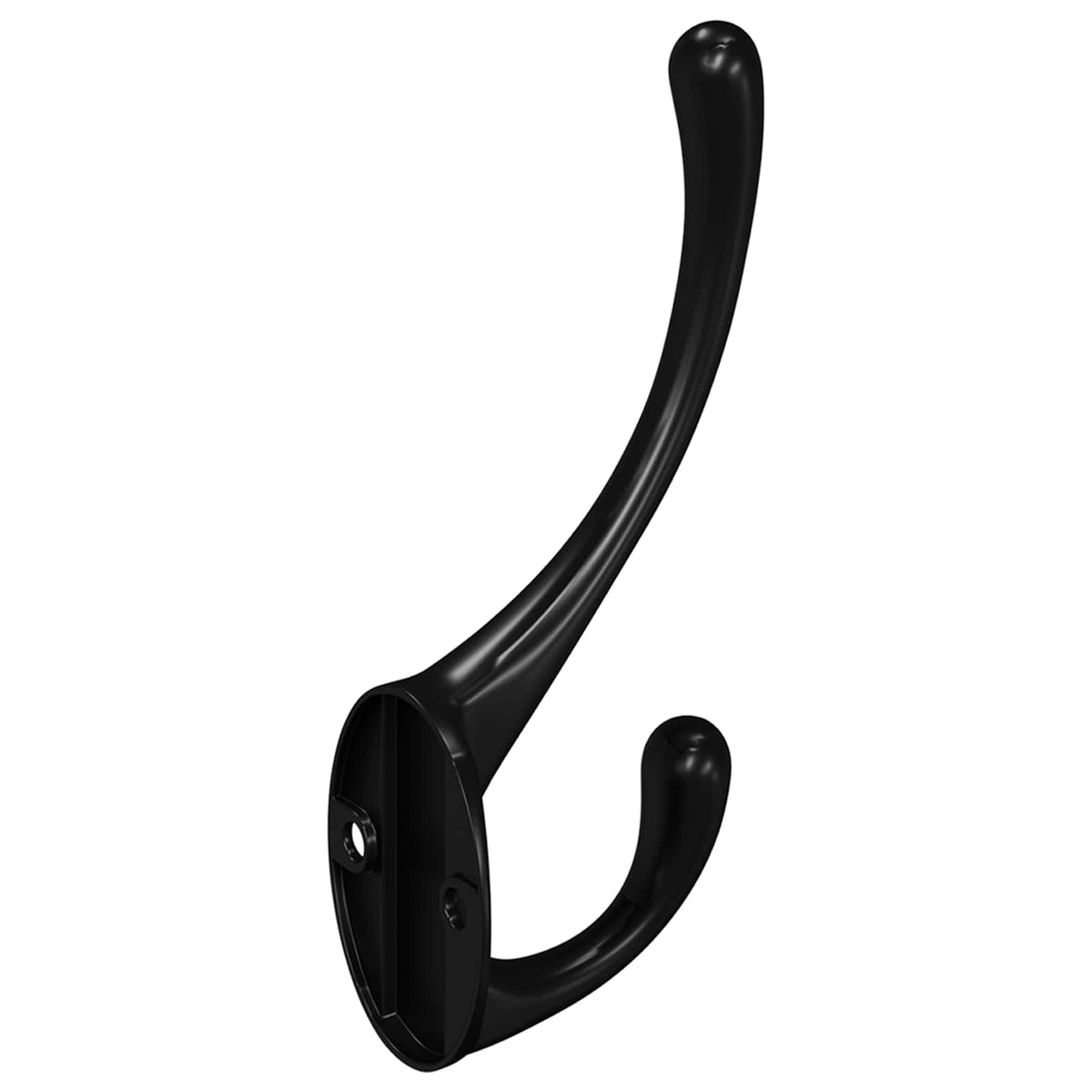 Tøjkrog 346 stk. Sort 102 x 29 x 47 mm Zinklegering