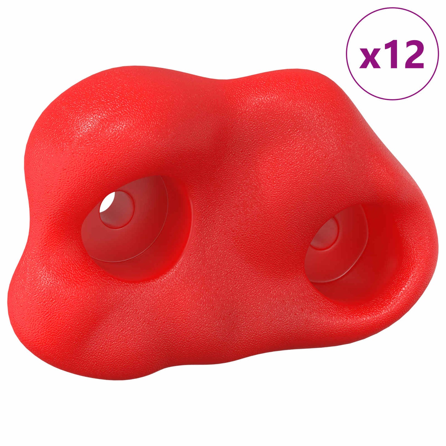 Klatgreb 12 stk. Rød 100 x 67 x 43 mm PP