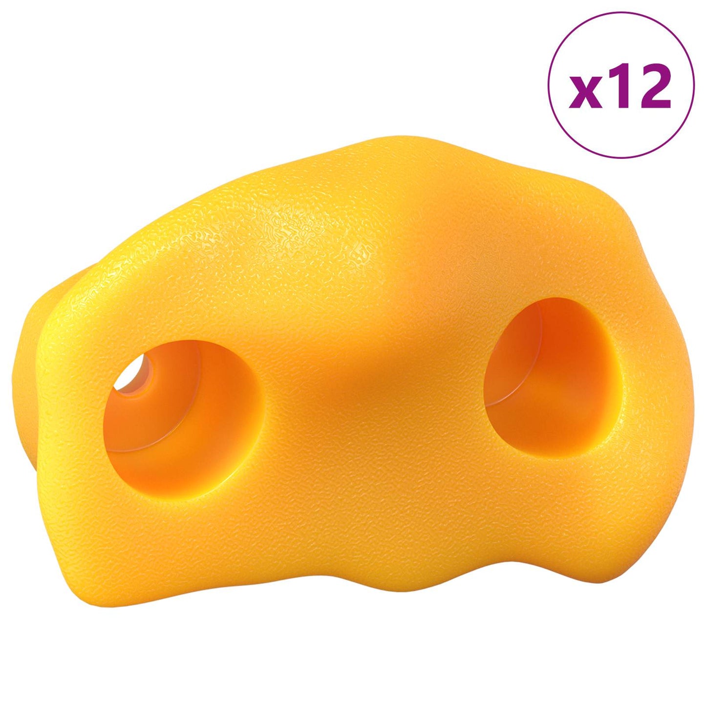 Klatgreb 12 stk. Gul 100 x 67 x 43 mm PP