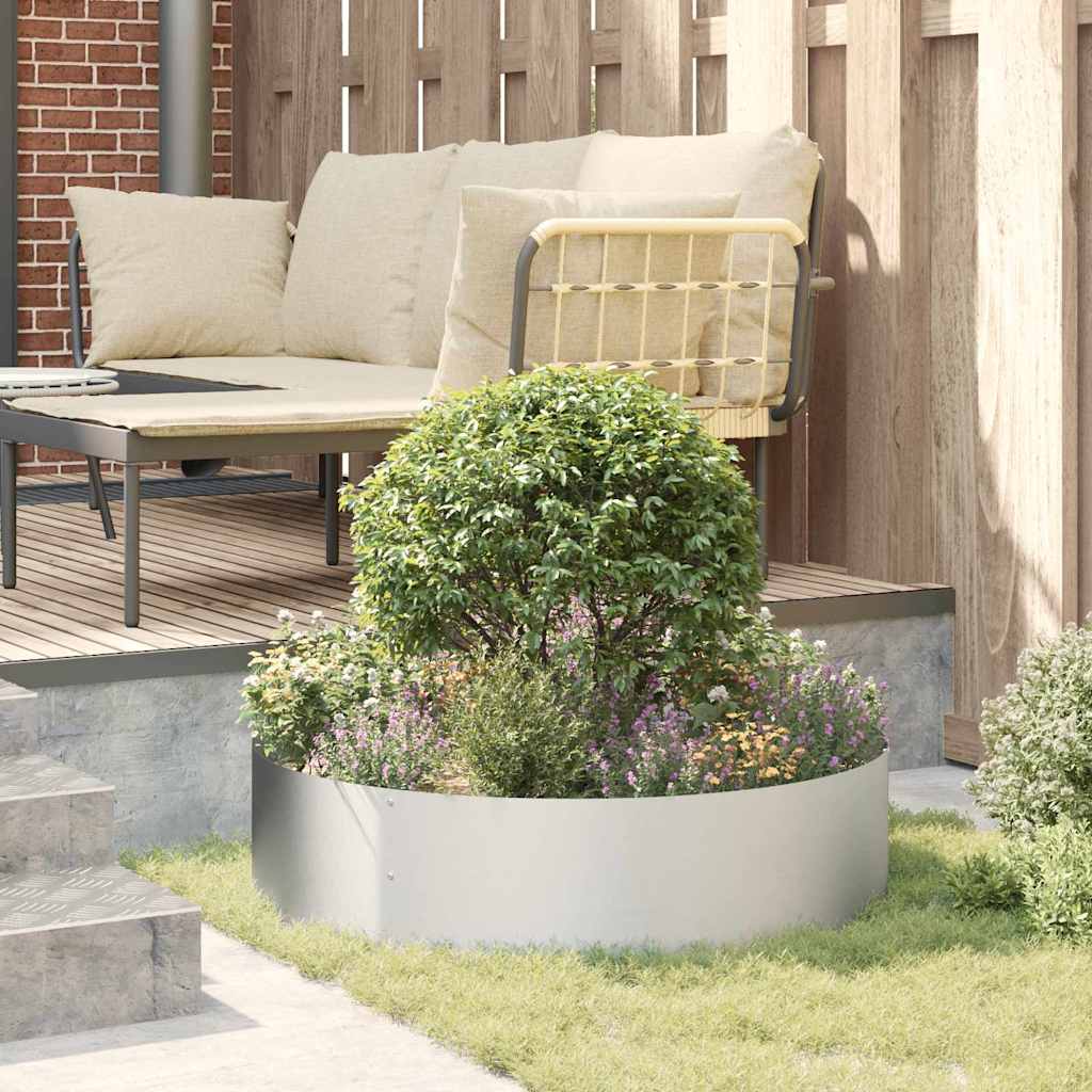 Plante ring 5 stk. Sølv 80 x 80 x 20 cm Galvaniseret stål