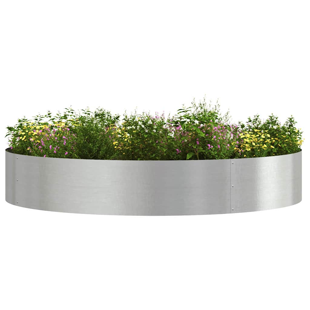 Plante ring 5 stk. Sølv 120 x 120 x 20 cm Rustfrit stål