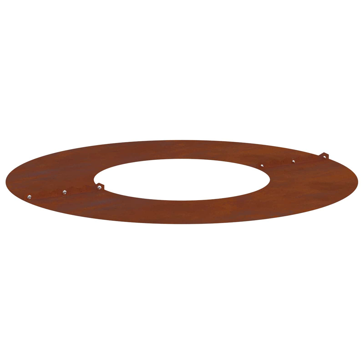 egnet til flade træริงe 5 stk. Rusten Ø30/60 cm