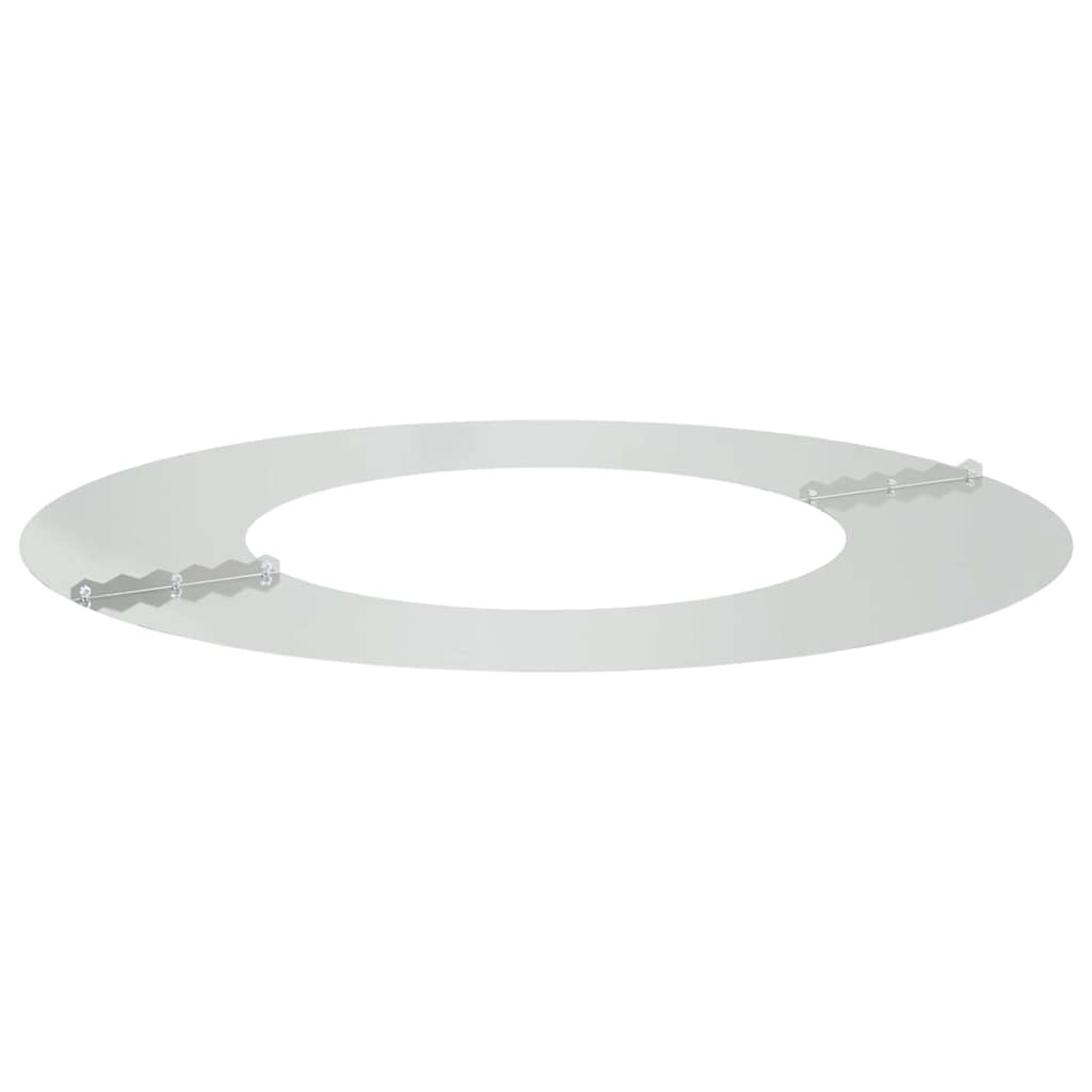 egnet til flade træริงe 5 stk. Sølv Ø40/70 cm Galvaniseret stål