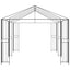 Gazebo ramme uden gazebo stof 6 x 3 m Sort Stål