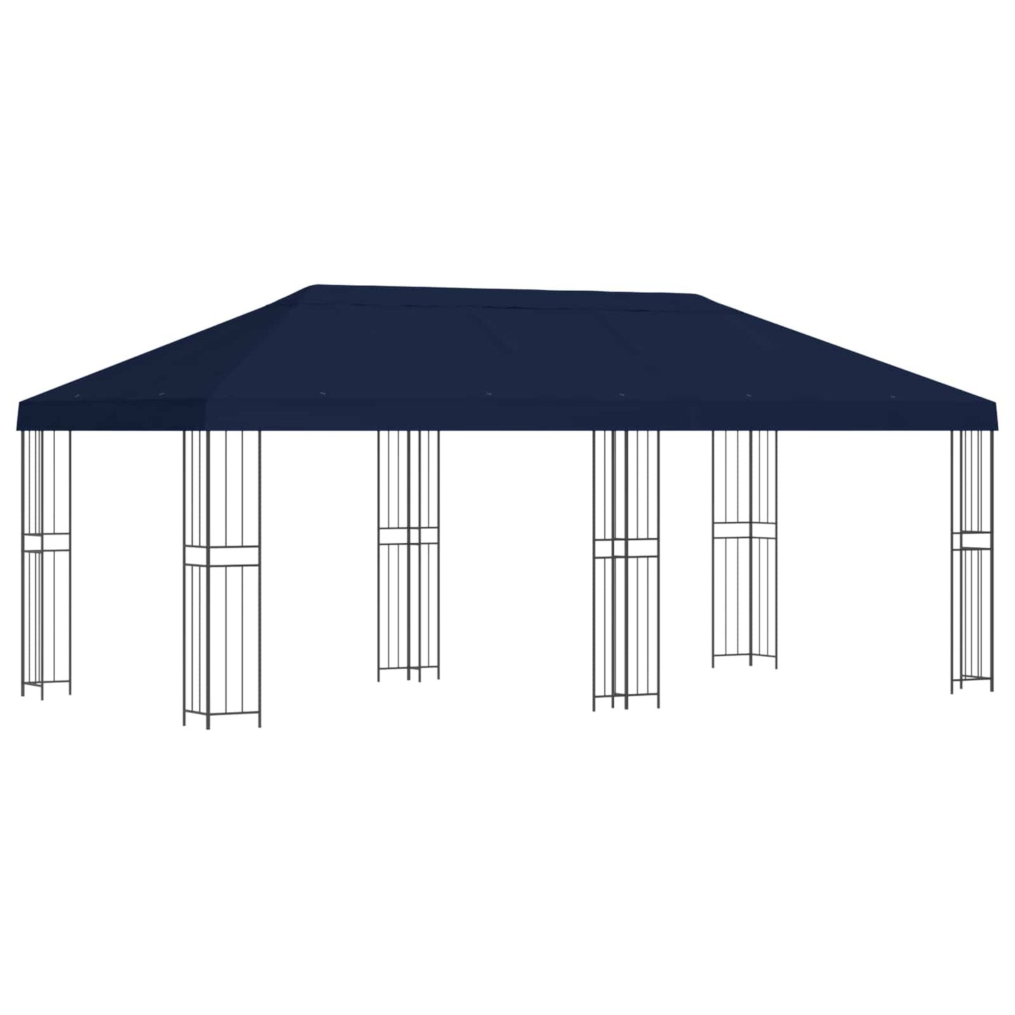 Have Gazebo 6 x 3 m Blå Polyester og Stål 190 gsm