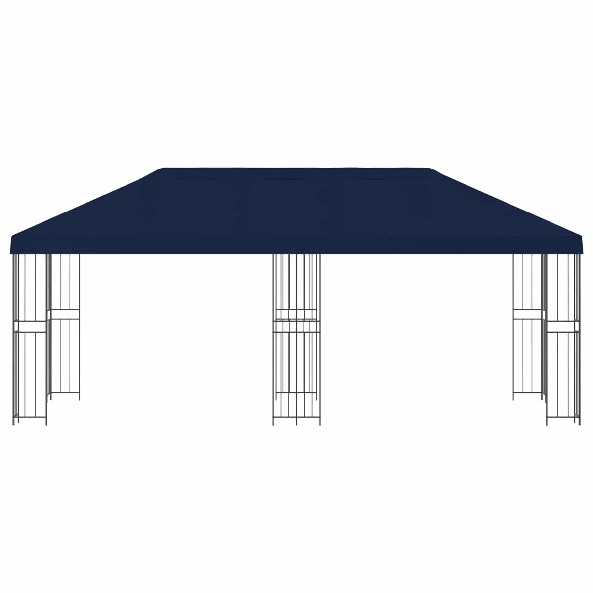 Have Gazebo 6 x 3 m Blå Polyester og Stål 190 gsm