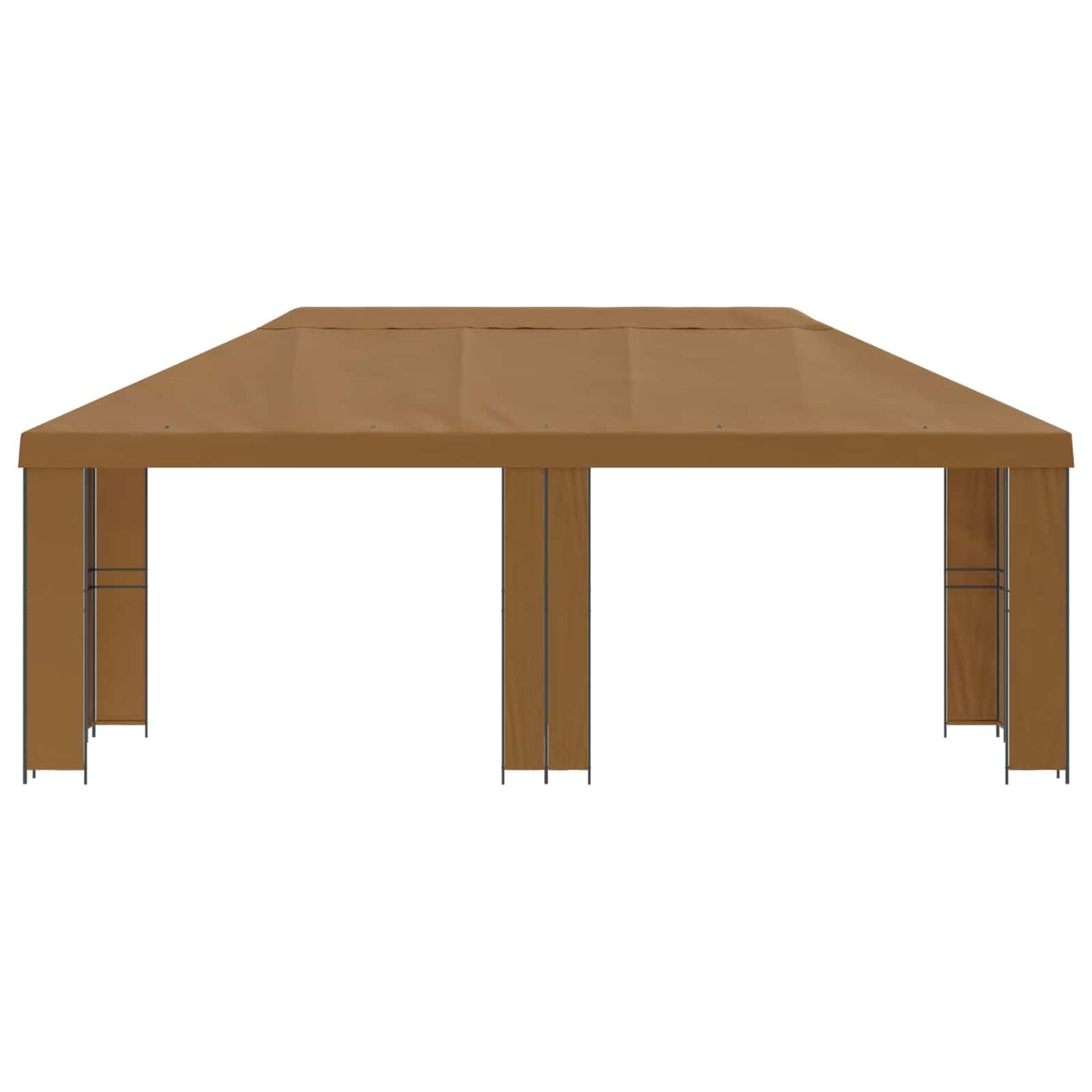 Have Gazebo 6 x 3 m Beige Polyester og Stål 190 gsm