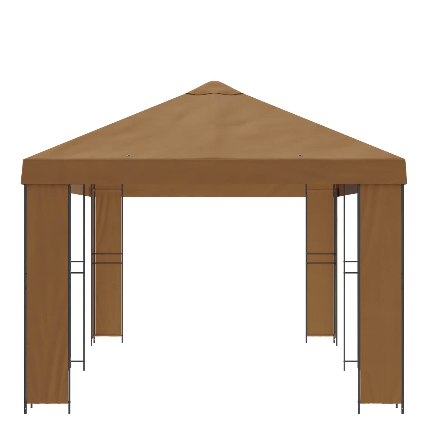 Have Gazebo 6 x 3 m Beige Polyester og Stål 190 gsm