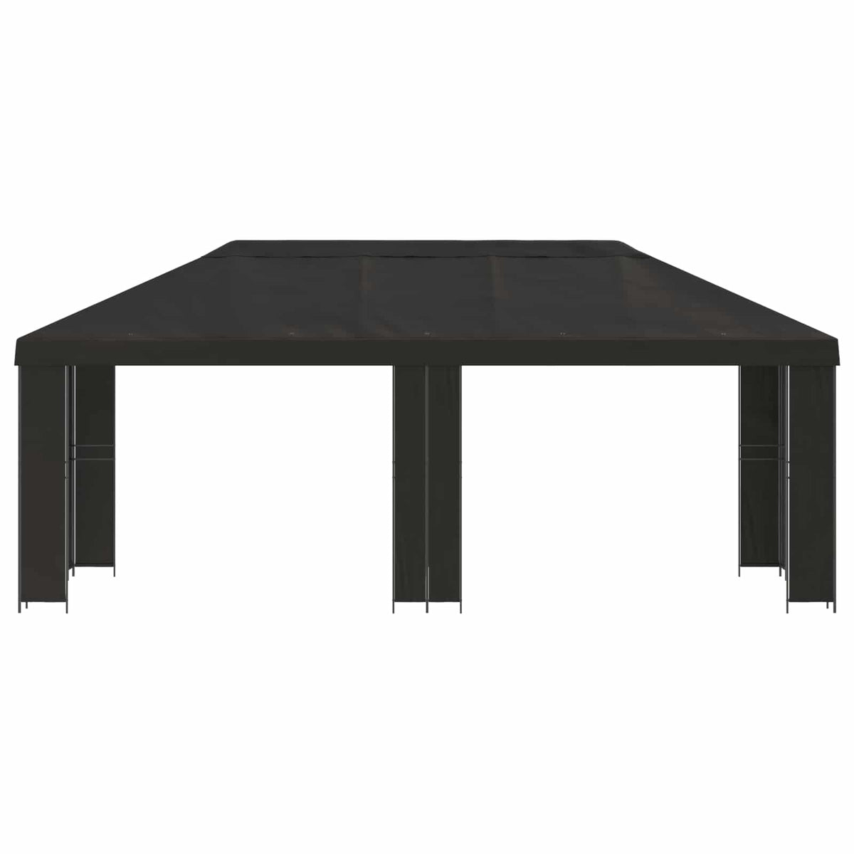 Have Gazebo 6 x 3 m Antracit Polyester og Stål 190 gsm