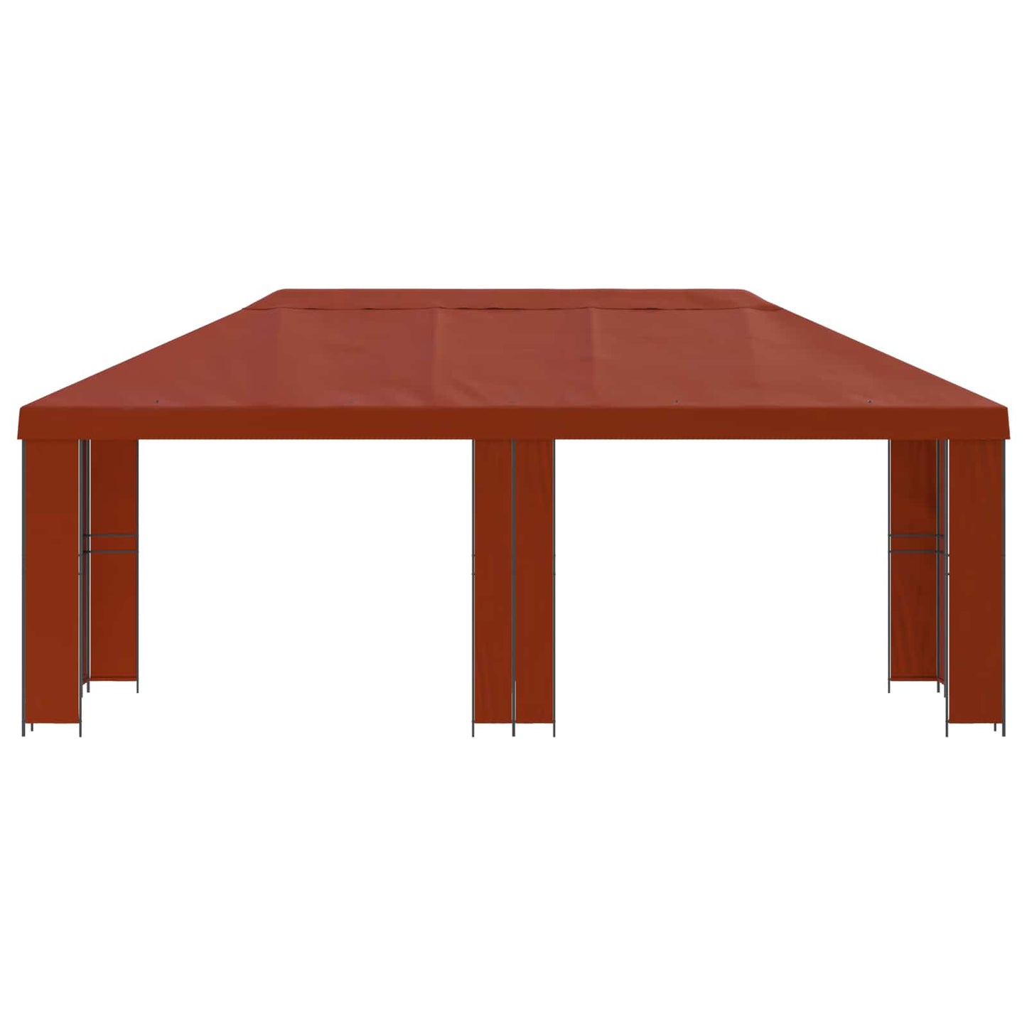 Have Gazebo 6 x 3 m Terrakotta Polyester og Stål 190 gsm