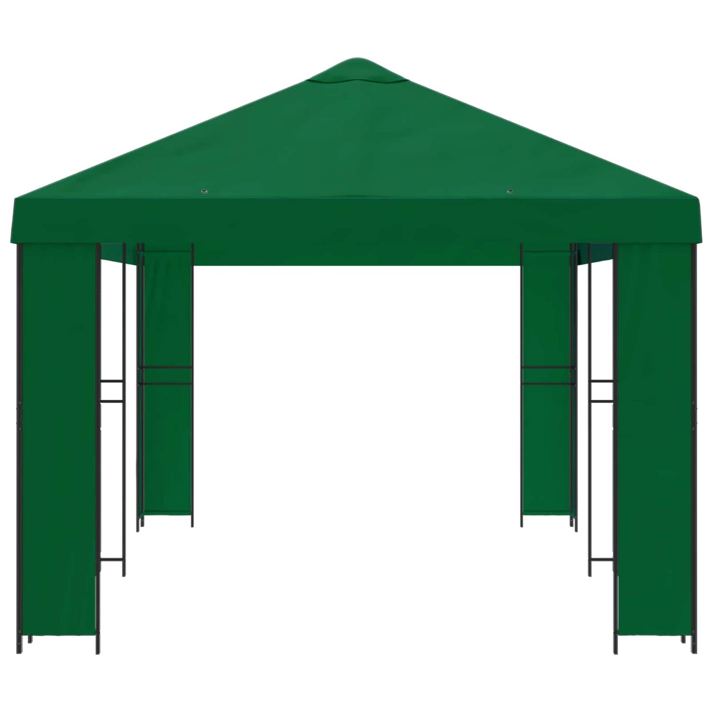 Have Gazebo 6 x 3 m Grøn Polyester og Stål 190 gsm