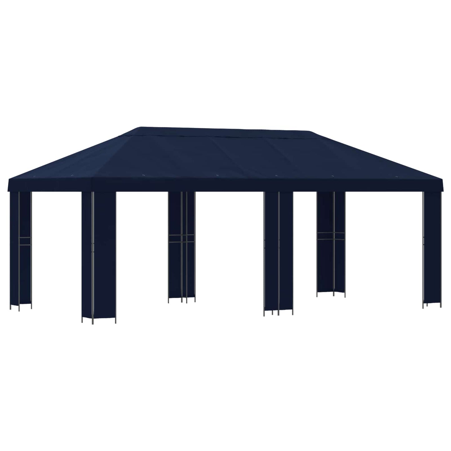 Have Gazebo 6 x 3 m Blå Polyester og Stål 190 gsm