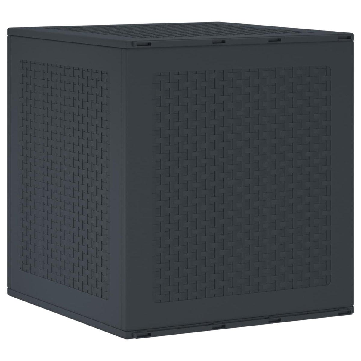Opbevaringskasse Antracit 55 x 53 x 57 cm Polypropylen