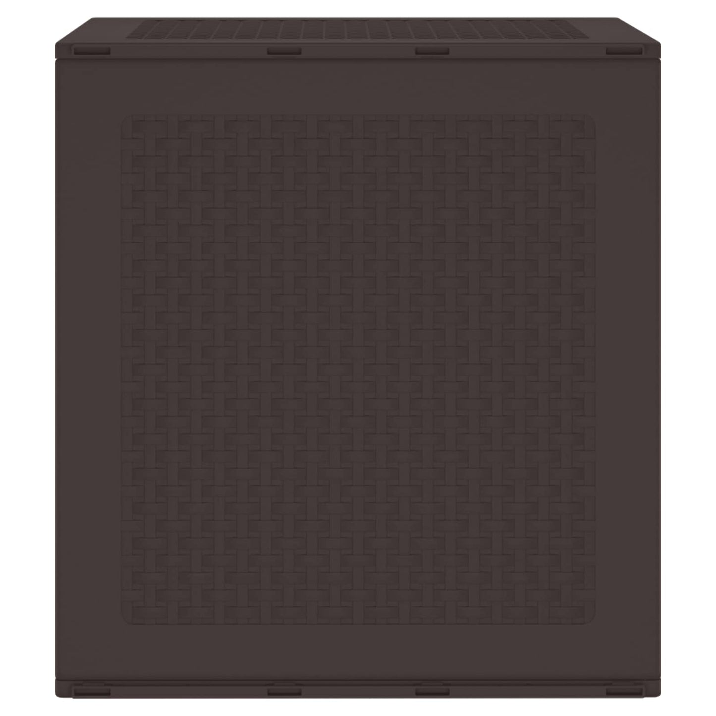Opbevaringskasse Brun 55 x 53 x 57 cm Polypropylen