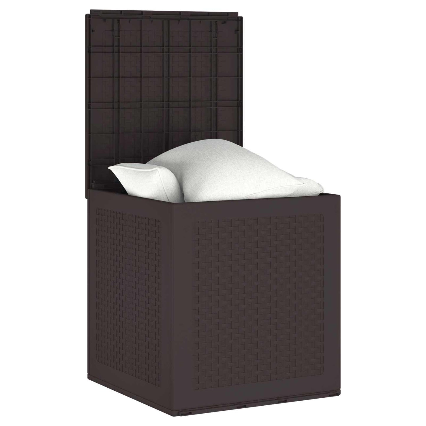 Opbevaringskasse Brun 55 x 53 x 57 cm Polypropylen