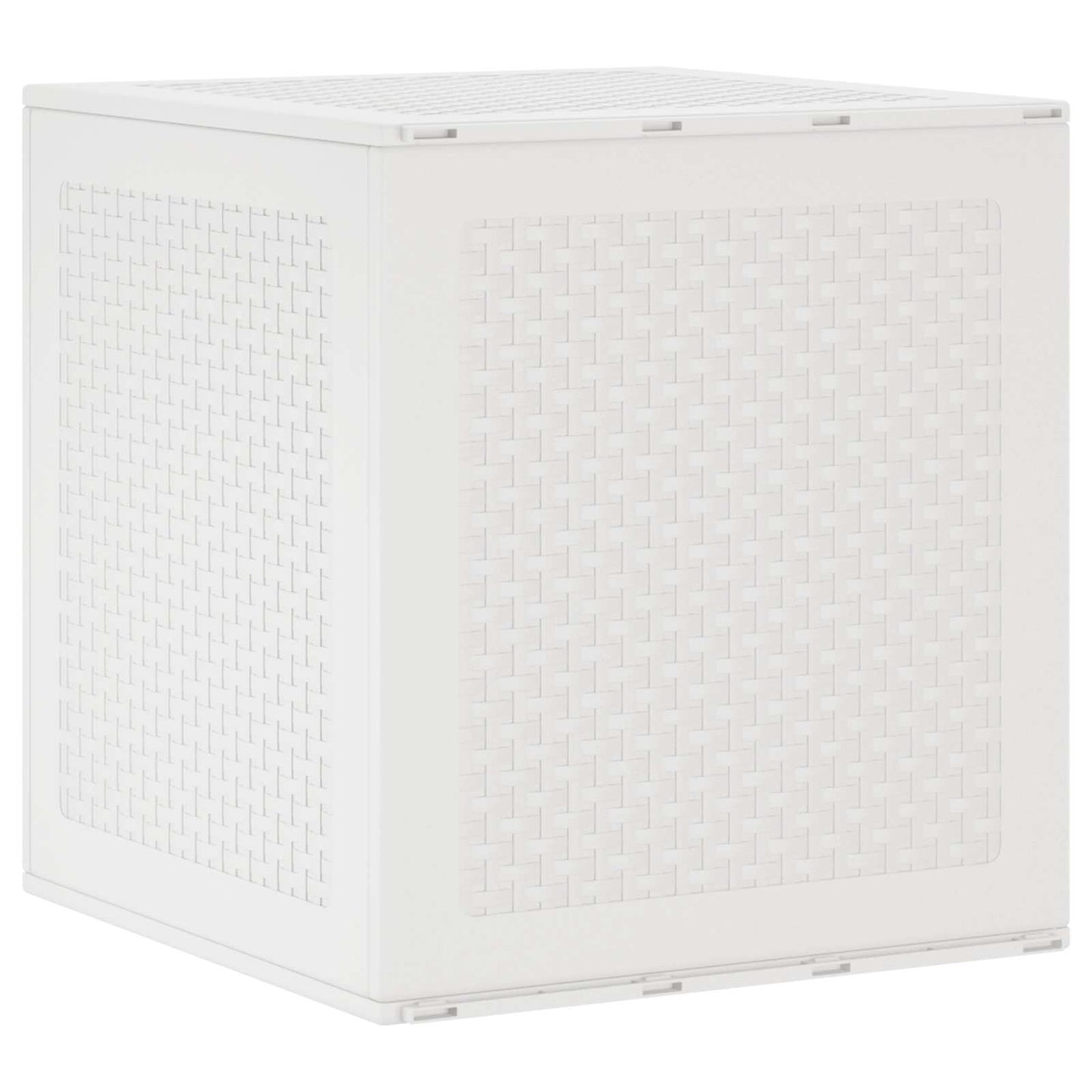 Opbevaringskasse Hvid 55 x 53 x 57 cm Polypropylen