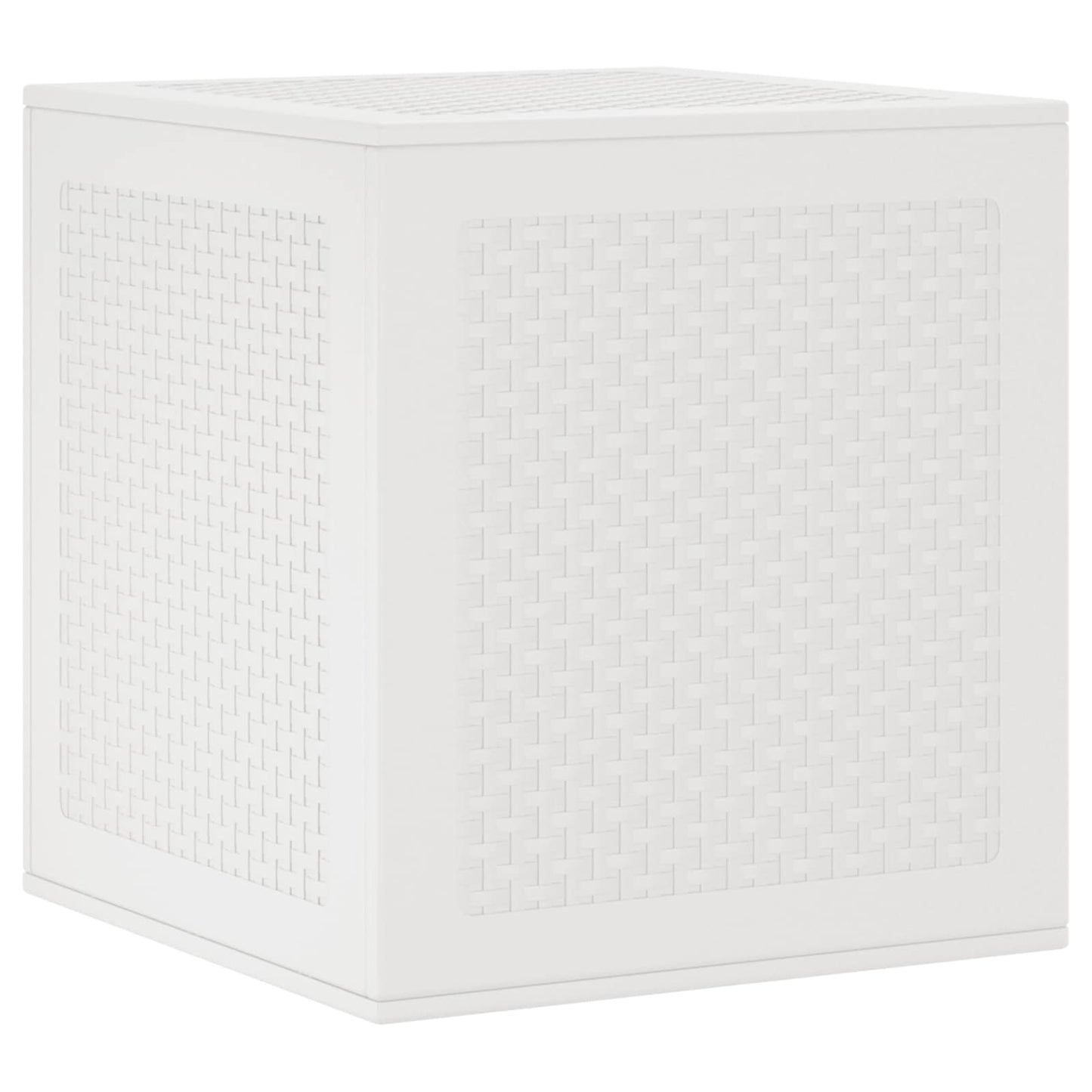 Opbevaringskasse Hvid 55 x 53 x 57 cm Polypropylen
