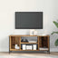 TV-skab 102 x 35 x 45 cm Gammelt træ Konstrueret træ