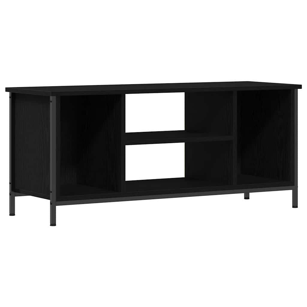 TV-skab 102 x 35 x 45 cm Sort eg Konstrueret træ
