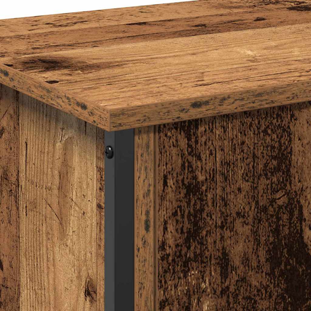 TV-skab 100 x 35 x 45 cm Gammelt træ Konstrueret træ