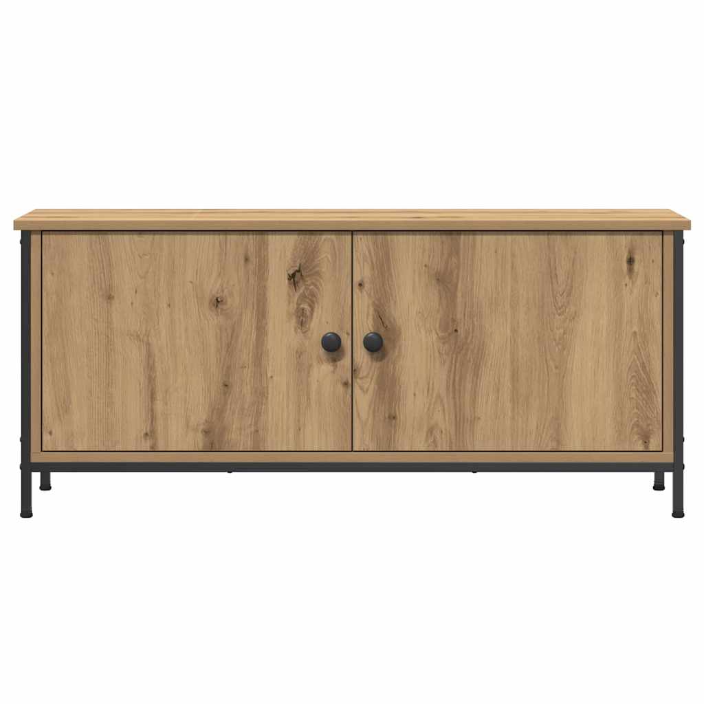 TV-skab 100 x 35 x 45 cm Artisan Egetræ Konstrueret træ