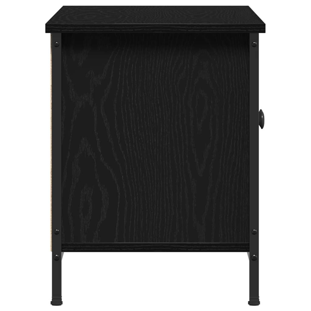 TV-skab 100 x 35 x 45 cm Sort eg Konstrueret træ
