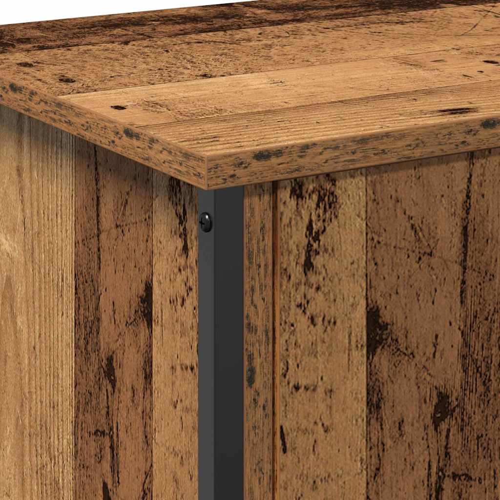 TV-skab 60 x 35 x 45 cm Gammelt træ Konstrueret træ