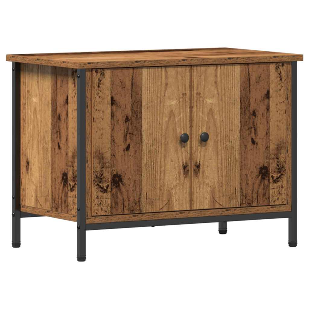 TV-skab 60 x 35 x 45 cm Gammelt træ Konstrueret træ