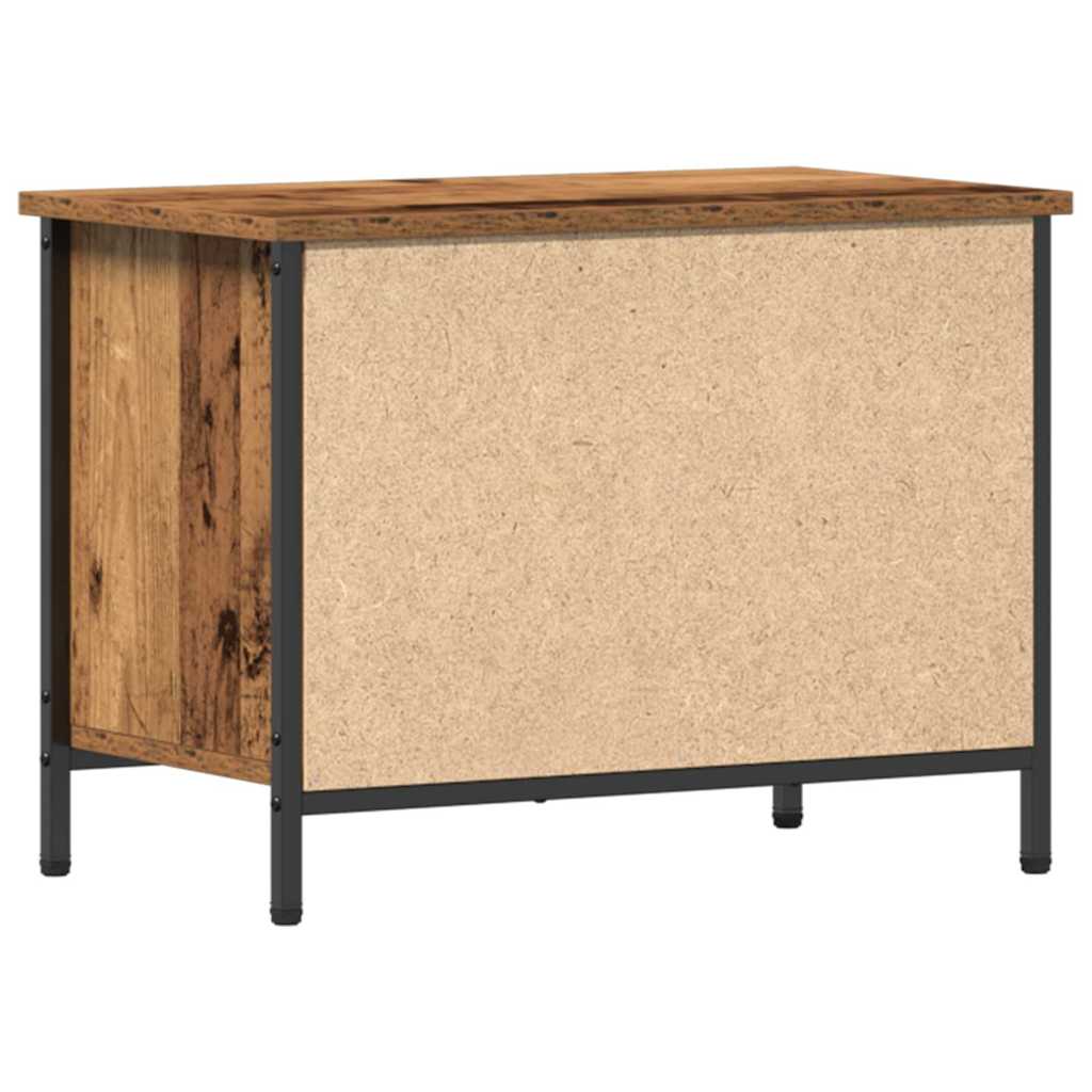 TV-skab 60 x 35 x 45 cm Gammelt træ Konstrueret træ