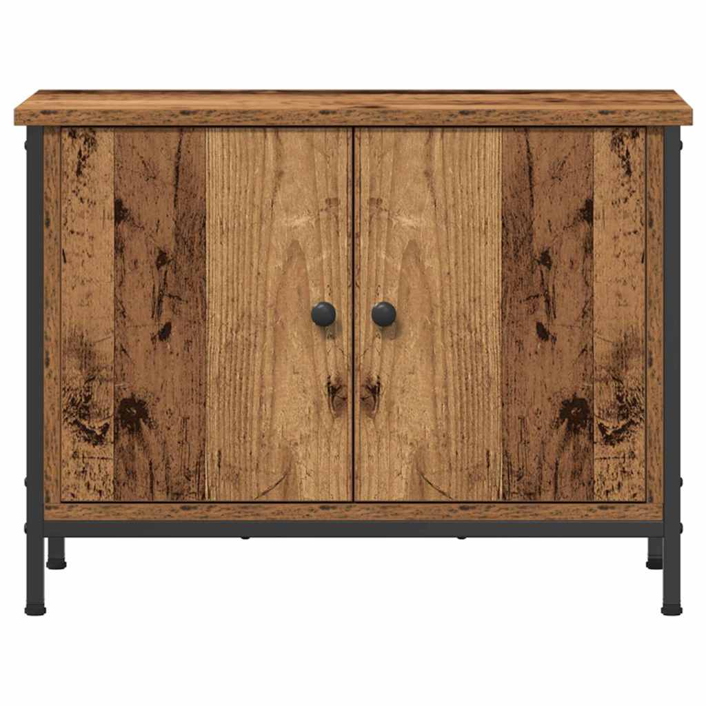 TV-skab 60 x 35 x 45 cm Gammelt træ Konstrueret træ