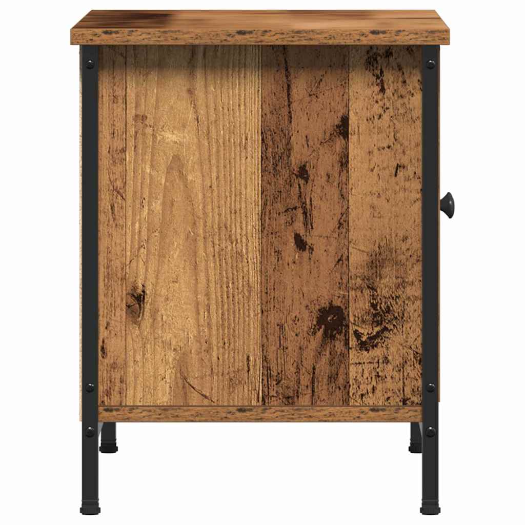 TV-skab 60 x 35 x 45 cm Gammelt træ Konstrueret træ